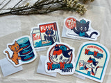 Ob1toy "Super Market Series" Big Sticker