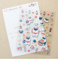 Takahata Masao Sheet of Stickers / dog