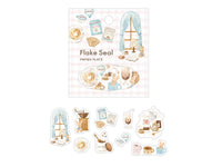 Waka Nakauchi Japanese Washi Masking Stickers / Seal bits-Bunny