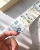 Pion Kiss-cut Washi Tape / Paragraph