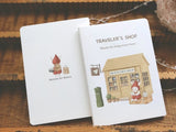 Sonia Passport Size Blank Journal Notebook / Traveler's Shop