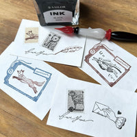 Kinotorico Original Wooden Rubber Stamp / Stamp Frame