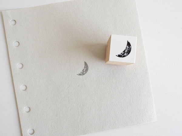 YOHAKU Original Stamp / S-120 Moon 2 (ツキ2)