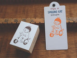 Sonia Original Stamp / Smiling Cat A