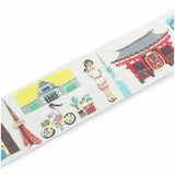 Ai Okino Gold Foil Stamped Masking Tape - Tokyo