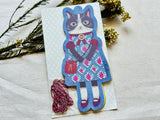 3-Color Message Card Set with String (9 pcs)