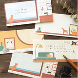 Mariko Fukuoka Memo Pad / Writing Paper - Good Time