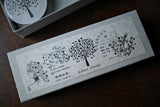 Hanen Studio Jade Stone Rubber Stamp Set - Whisper