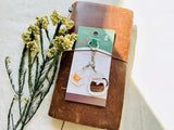 Tocorocomugi Acrylic Double Charm / Coffee