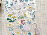 Tocorocomugi Sheet of Stickers / Spring