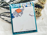 Shinzi Katoh Sticky Notes / My dear cats - Reading Cats