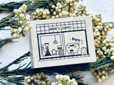 Gamazoku Kobo Rei Original Stamp / Takeout Coffee
