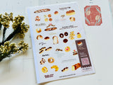 Meow Illustration / Melting Moments Washi Sticker