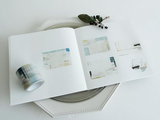 YOHAKU Tracing Sticky Notes Roll / R-007 Moon & Star (ツキトホシ)