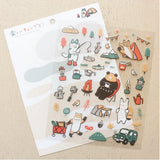 Takahata Masao Sheet of Stickers / bear