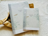 2027 Yohaku x isshoni Monthly Diary A6 Notebook / Snow Play (ユキアソビ)