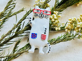 Hand-Painted Alloy Mini Brooch
