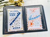 Shinzi Katoh x Kenji Miyazawa Letterpress Bookplate Stickers / Night on the Milky Way Train
