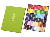 KURETAKE Gansai Tambi 48 Color Watercolor Palette