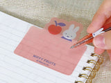 Miffy Glassine Die-Cut Sticky Notes