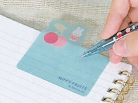 Miffy Glassine Die-Cut Sticky Notes