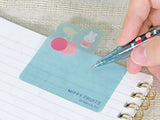 Miffy Glassine Die-Cut Sticky Notes