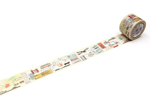 MT ex Japanese Washi Tape / Travel (Reprint)