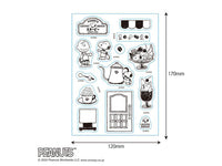 Snoopy Clear Stamp Sheet / Coffee House