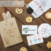 Snoopy Clear Stamp Sheet / Coffee House