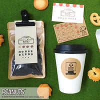 Snoopy Clear Stamp Sheet / Coffee House