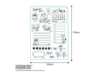 Snoopy Clear Stamp Sheet / Snoopy & Brothers