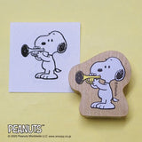 Snoopy Japanese Wooden Rubber Stamp