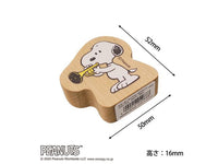 Snoopy Japanese Wooden Rubber Stamp