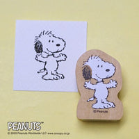 Snoopy Japanese Wooden Rubber Stamp
