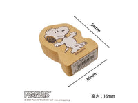 Snoopy Japanese Wooden Rubber Stamp