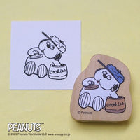Snoopy Japanese Wooden Rubber Stamp