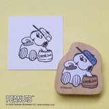 Snoopy Japanese Wooden Rubber Stamp