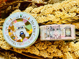 Shinzi Katoh "My Dear Cats" Series Sparkling Washi Tape / Letter Cat