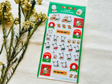 Furukawa x Sanrio Characters Retro Snack Series / Pochacco Clear Sheet of Stickers