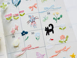Meow Illustration / Party in the Forest 2 Transparent Sticker