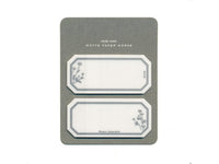 Die-Cut Botanical Glassine Paper Sticky Notes - Chamomile