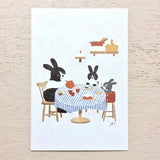 Mariko Fukuoka Postcard Booklet / Tea Time