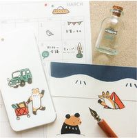 Takahata Masao Sheet of Stickers / bear