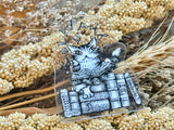 Dayan the Cat Acrylic Clip / Books