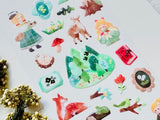 "Mon Atelier" Sheet of Stickers / Nature