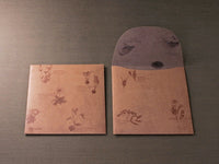 Picture book Style memo note paper set with case / Alpine Plants