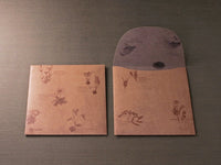 Picture book Style memo note paper set with case / Tree Nuts