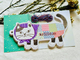 3-Color Message Card Set with String (9 pcs)