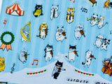 Shinzi Katoh Sheet of Stickers / Cat Orchestra