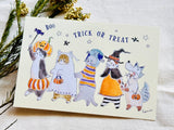 Tocorocomugi Halloween Postcard
